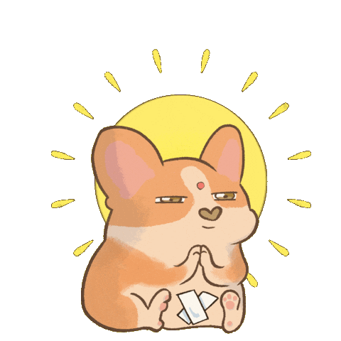 Corgi Sticker