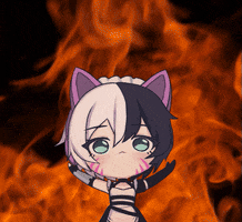 Cat Girl Burn GIF by xtremeverse