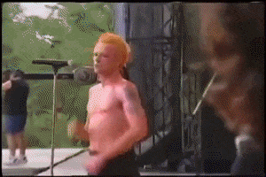 scott weiland dancing GIF by Stone Temple Pilots