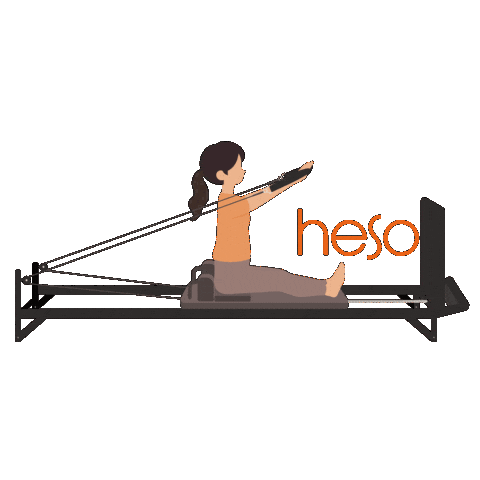 Reformer Pilates Sticker by heso