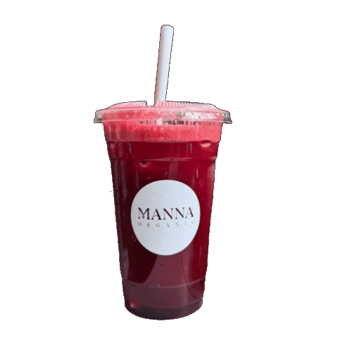 Organic Juice Sticker by Manna Organic