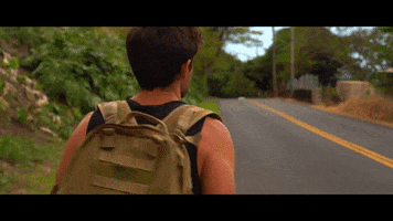 hitchhiking brand new day GIF by Pepper