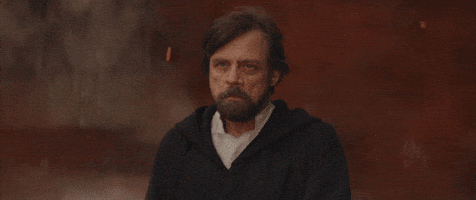 Luke Skywalker Brush GIF by Star Wars