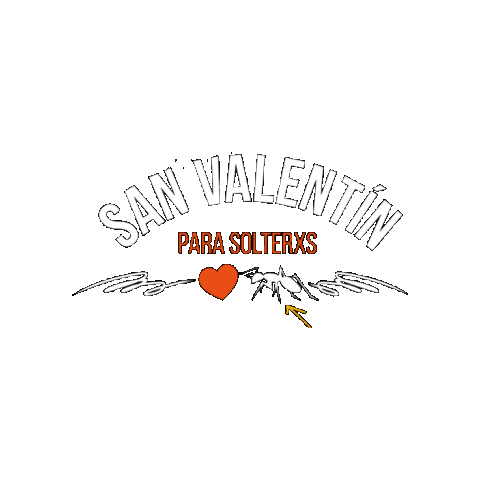 Valentines Day Sanvalentin Sticker by Cerveza Hormiga Negra