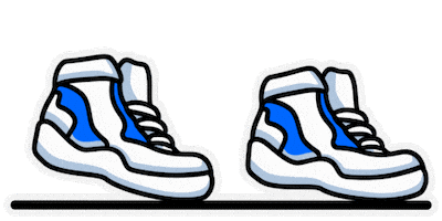 Michael Jackson Walking Sticker by Fancy Dots