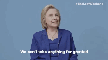 voting hillary clinton GIF by Swing Left