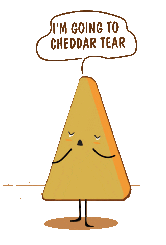 Sad Cheese Sticker by Sam Omo