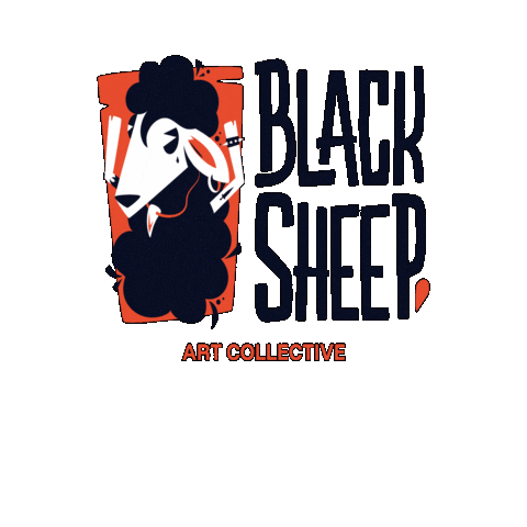 Sheep Sticker by Dablion agency