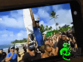 Beach Win GIF by GIF CHANNEL - GREENPLACE PARK