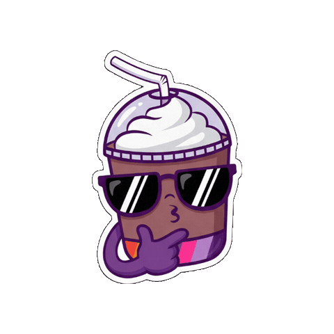 Iced Coffee Gay Sticker by Socialpoint