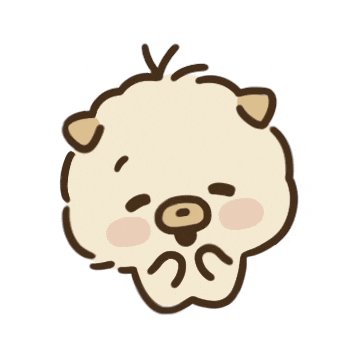 강아지 박수 GIF