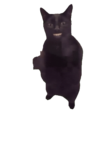 Cat Smile Sticker