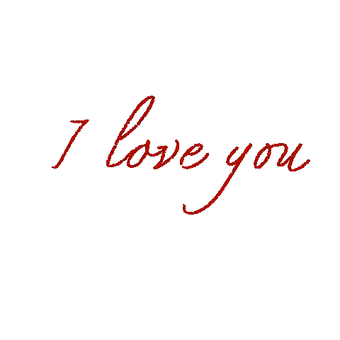 Valentines Day Flower Sticker