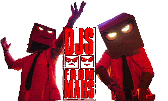 Dj Wow Sticker by Djs From Mars