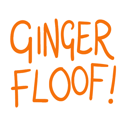 Ginger Sticker by The Curious Pancake