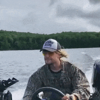 Drive Boat GIF by CATCHIN' DEERS