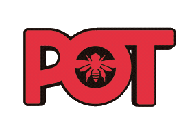 Santa Planta Distri Sticker