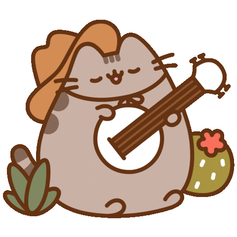 Happy Cat Sticker by Pusheen