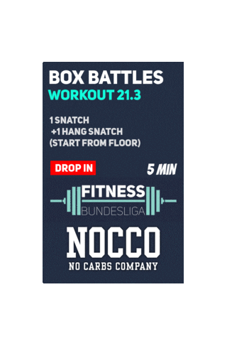 Nocco Sticker by Wodstore.de