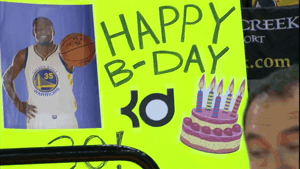 Happy Birthday Basketball Gif By Nba Find Share On Giphy