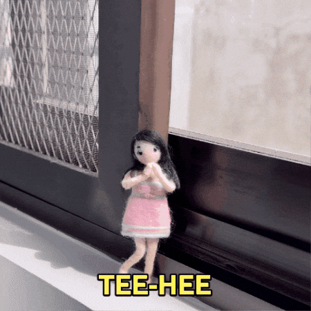 My Bad Blushing GIF