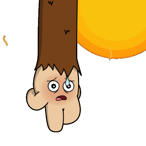 Heatwave Burning Sticker by Bored On Chain