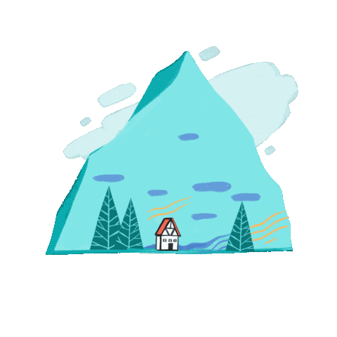 Skiing Climbing Sticker by Basecamp Shop