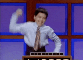 White Man Win GIF by Jeopardy!