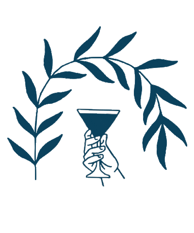 High Water Cheers Sticker by Tess Waibel