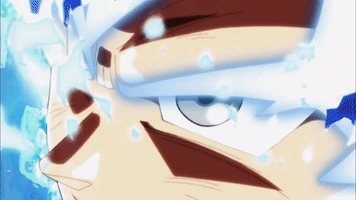 Ultra Instinct Goku Eyes GIF