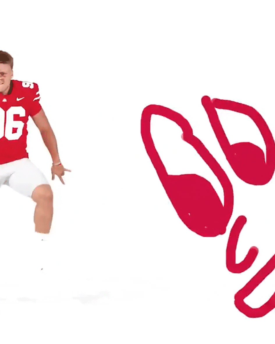 ncaa sports dancing GIF by Ohio State Athletics