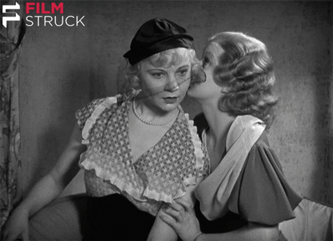 Gossiping Jean Harlow GIF by FilmStruck - Find & Share on GIPHY