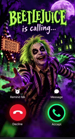 Halloween Call GIF