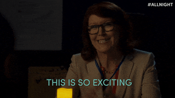 This Is So Exciting All Night GIF by AwesomenessTV