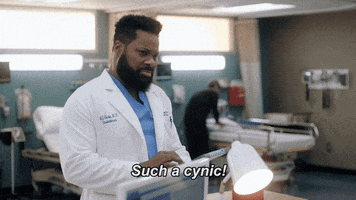 malcolm jamal warner such a cynic GIF by The Resident on FOX