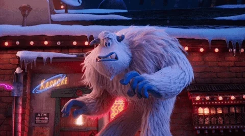 don't tell no GIF by SMALLFOOT Movie