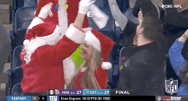 Santa Claus Win GIF by NFL