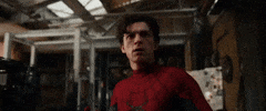 Confused Tom Holland GIF