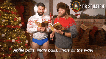 Jingle All The Way Christmas GIF by DrSquatchSoapCo