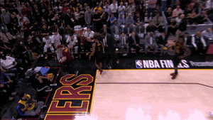 high five cleveland cavaliers GIF by NBA