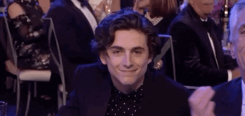 Timothee Chalamet Awards Shows GIF by SAG Awards - Find & Share on GIPHY