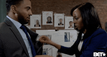 erica ash undress GIF by BET