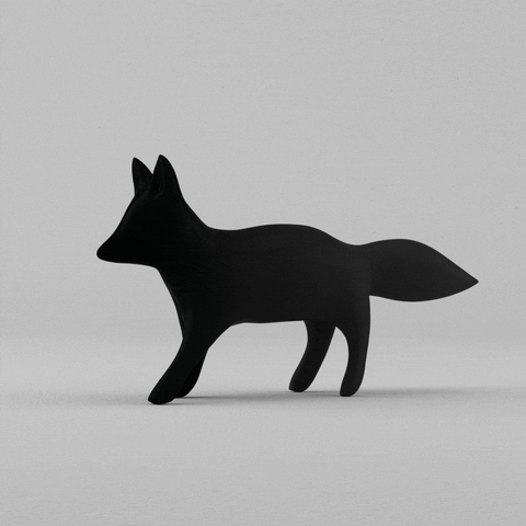 Fox 3D GIF by lefler