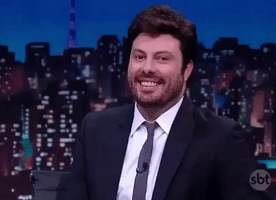 Reaã§Ã£O Engraã§A Danilo Gentili No Programa The Noite GIF