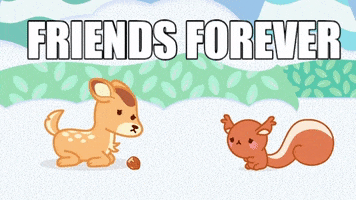 friends love GIF by Molang