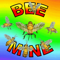 You Are Mine Bee GIF