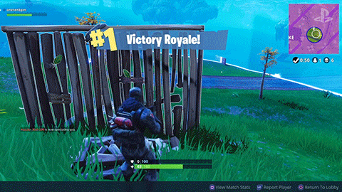 Gif Of Playing Fortnite And Wining Plays Fortnite Victory Royale Gifs Get The Best Gif On Giphy