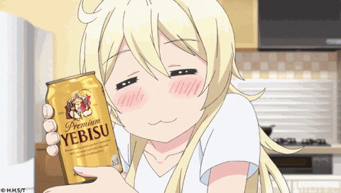 Anime Drinking GIF - Anime Drinking - Discover & Share GIFs