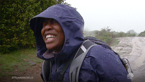 Happy bear grylls gif by nbc - find & share on giphy