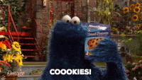 cookie monster gif vegetables